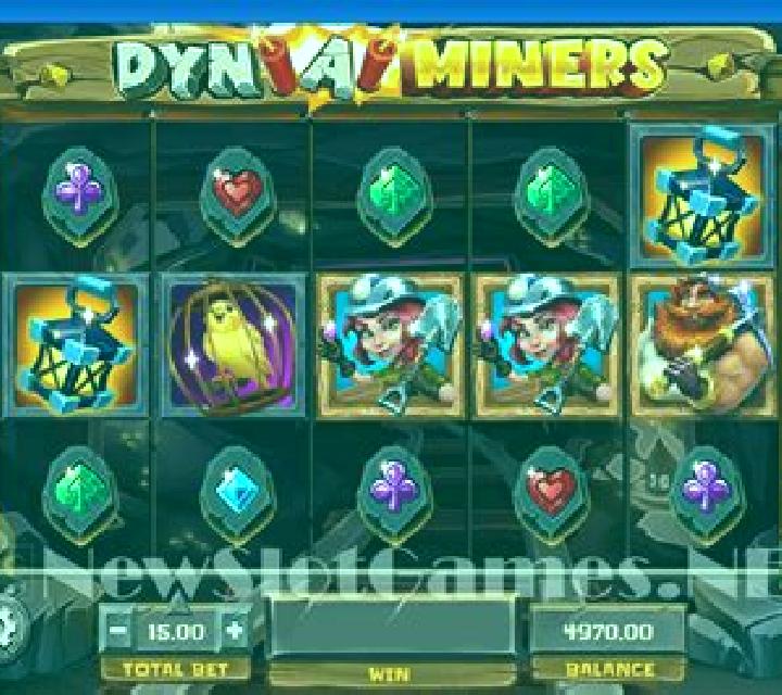 Dyn A Miners slot machine