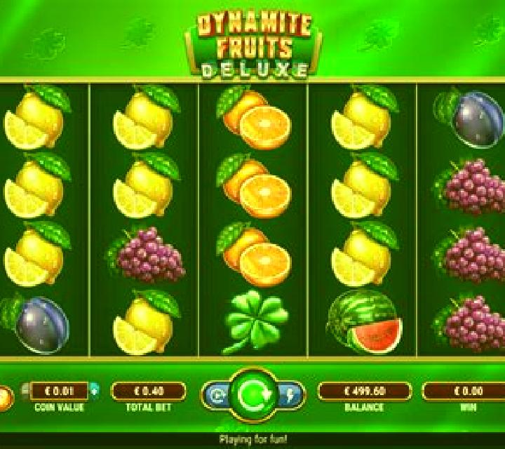 Dynamite Fruits Deluxe slot game