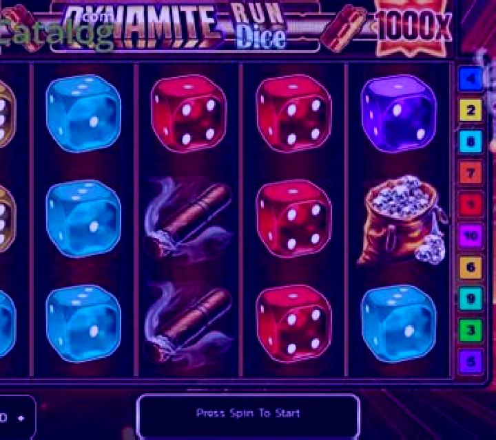 Dynamite Run Dice slot