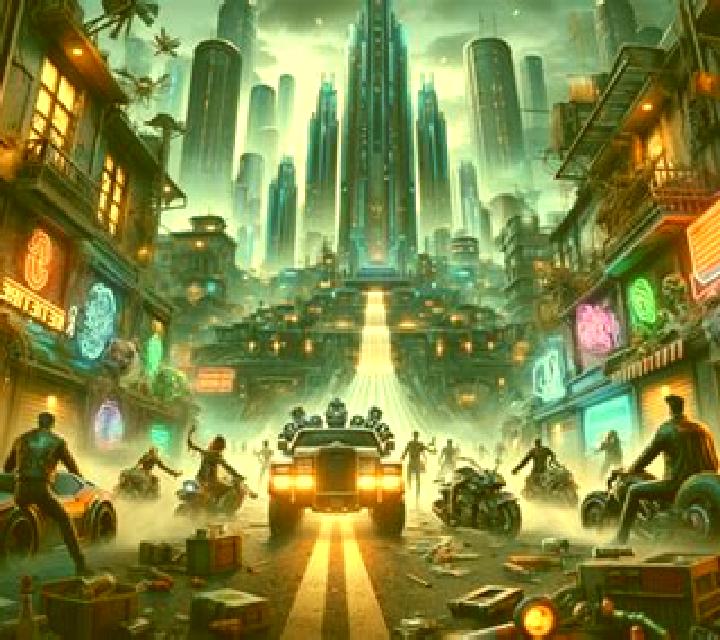 Dystopia Rebel Road online slot