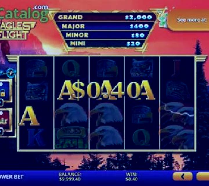 Eagles Flight Power Bet slot game