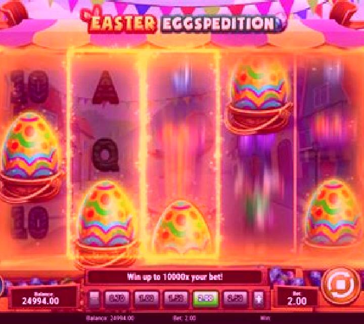 Easter Eggspedition slot game
