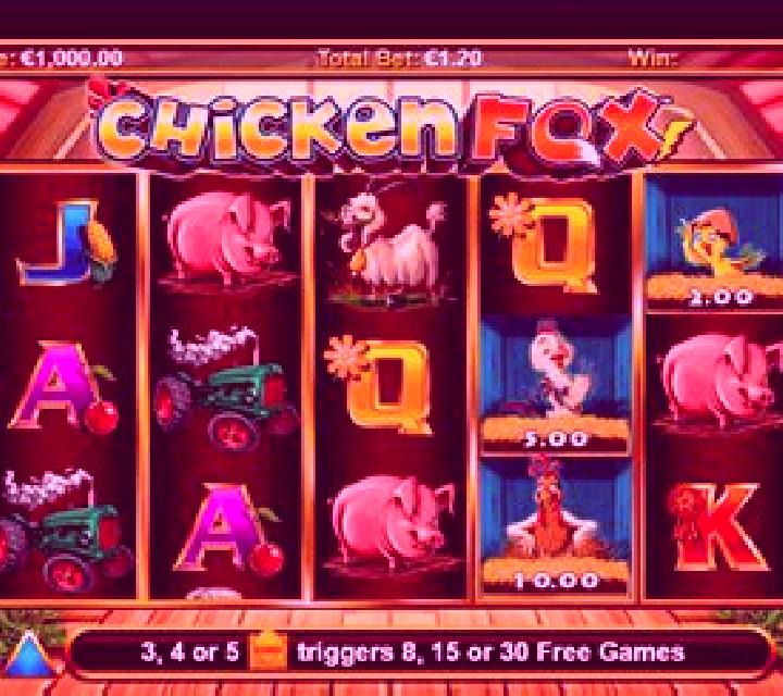 Egglink Chicken Fox slot game