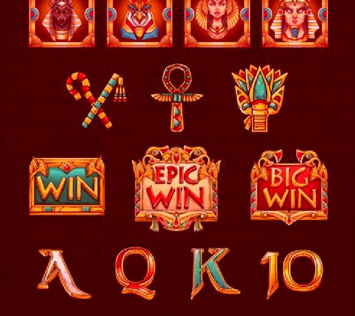 Egypt King Book Hunt slot game