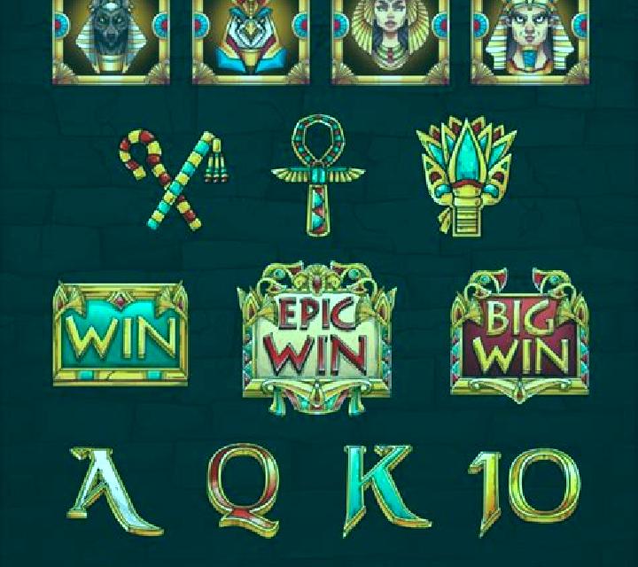 Egyptian Gods (Portomaso Gaming) slot machine
