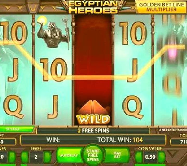 Egyptian Heroes slot machine