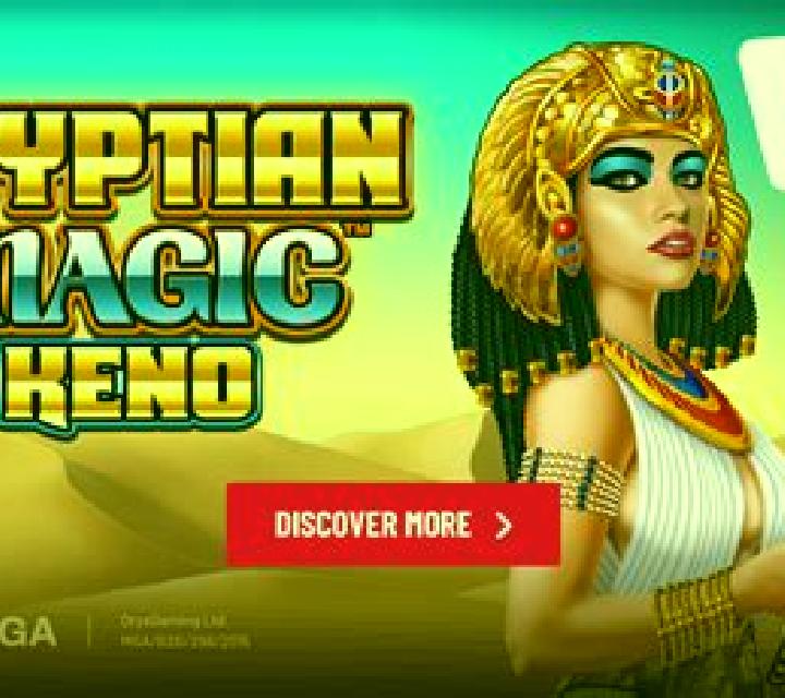 Egyptian Magic Keno slot game