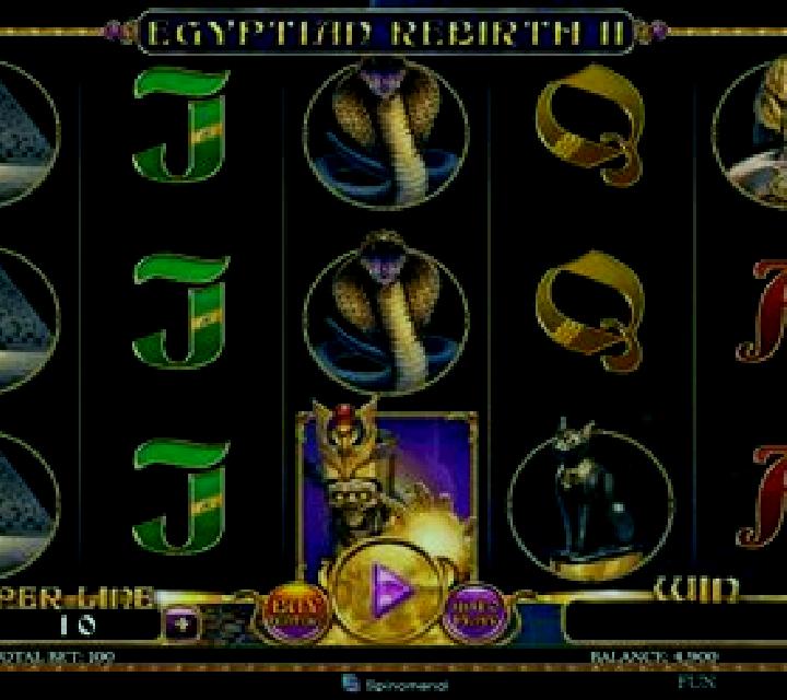 Egyptian Rebirth II 10 Lines slot