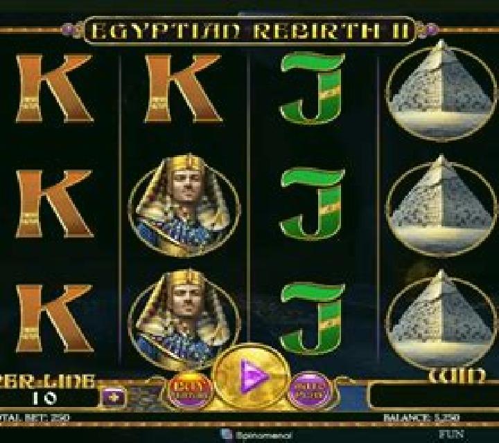 Egyptian Rebirth II Expanded Edition slot game