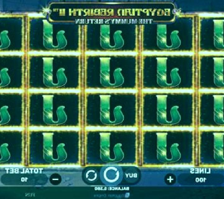 Egyptian Rebirth II Frozen Flames slot machine