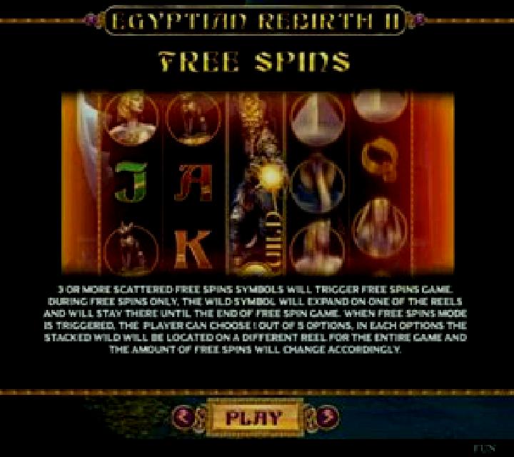 Egyptian Rebirth II online slot