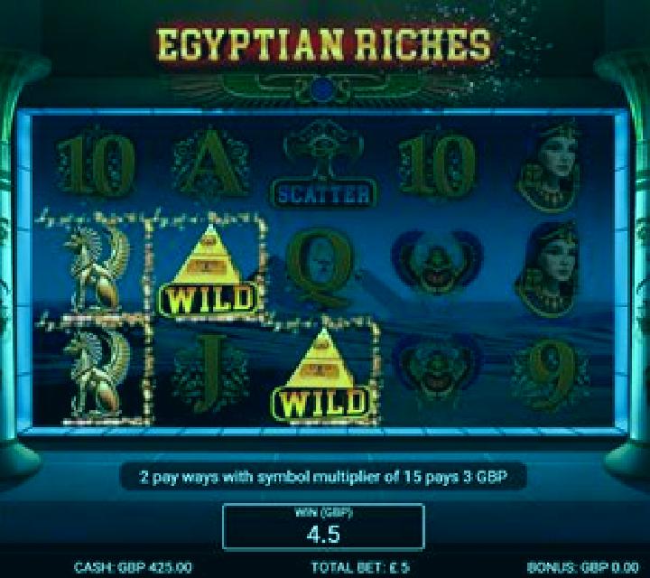 Egyptian Riches (Nektan) slot