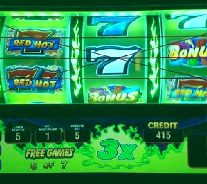 Electric Sevens slot machine