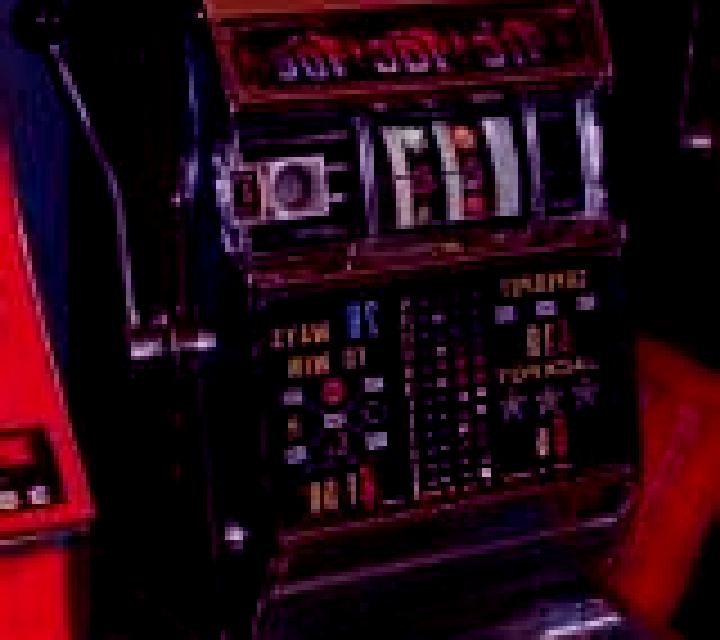 Electron slot machine