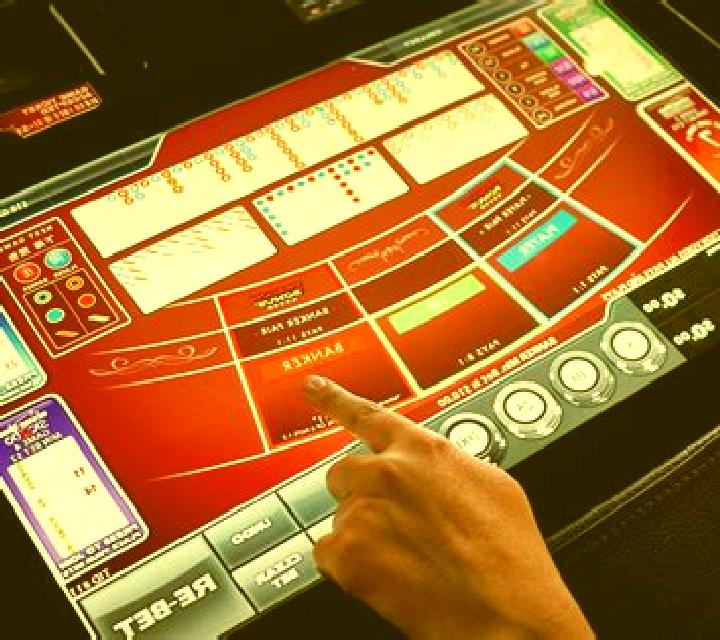 Electronic Baccarat slot game