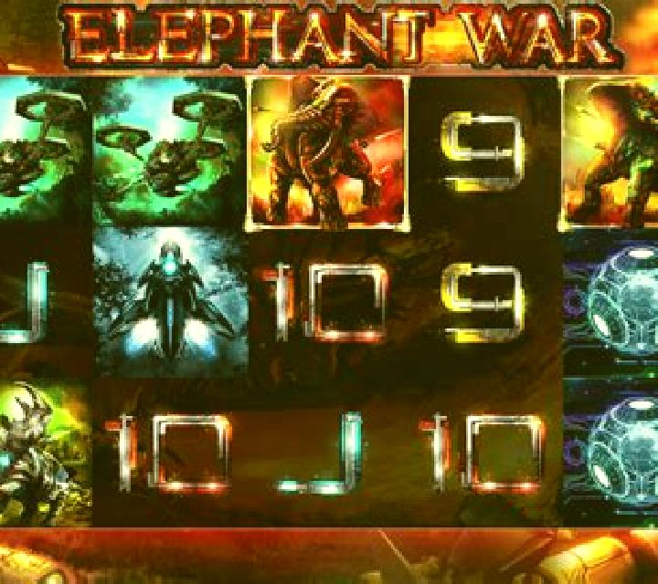 Elephant War slot machine