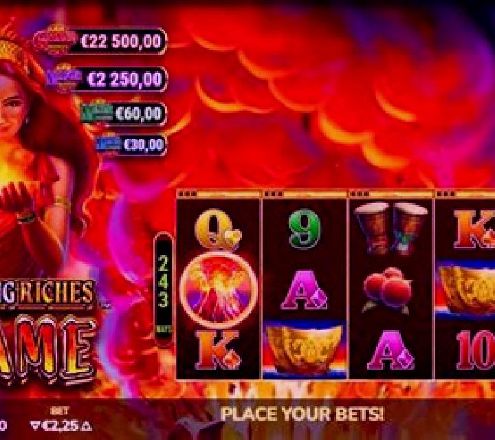 Elevating Riches Flame online slot
