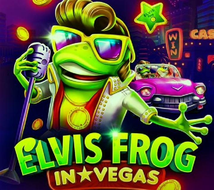 Elvis Frog in Vegas slot machine