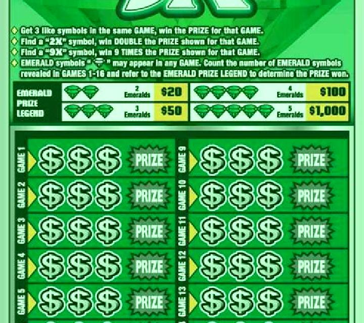 Emerald Fantasy Scratch Card slot