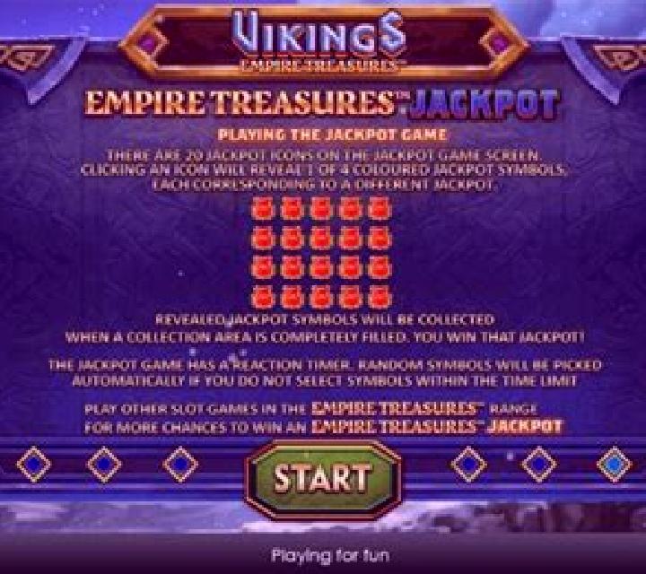 Empire Treasures Scratch slot game