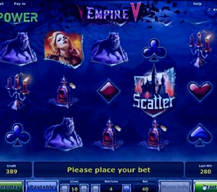 Empire V slot machine