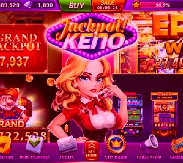 Enchanted Keno slot game