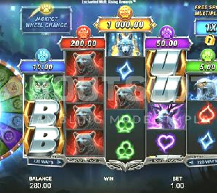 Enchanted Wolf: Rising Rewards slot game