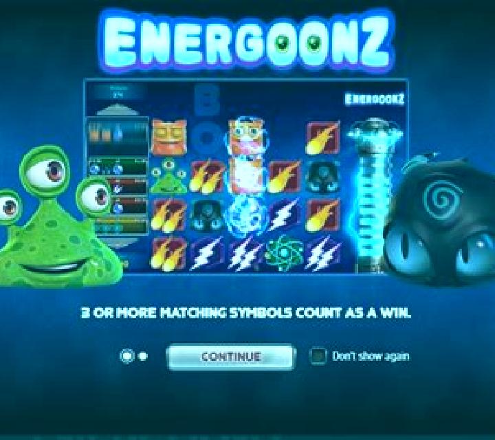 Energoonz slot game