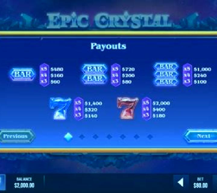 Epic Crystal online slot