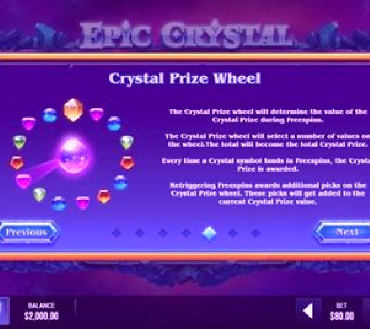 Epic Crystal slot machine