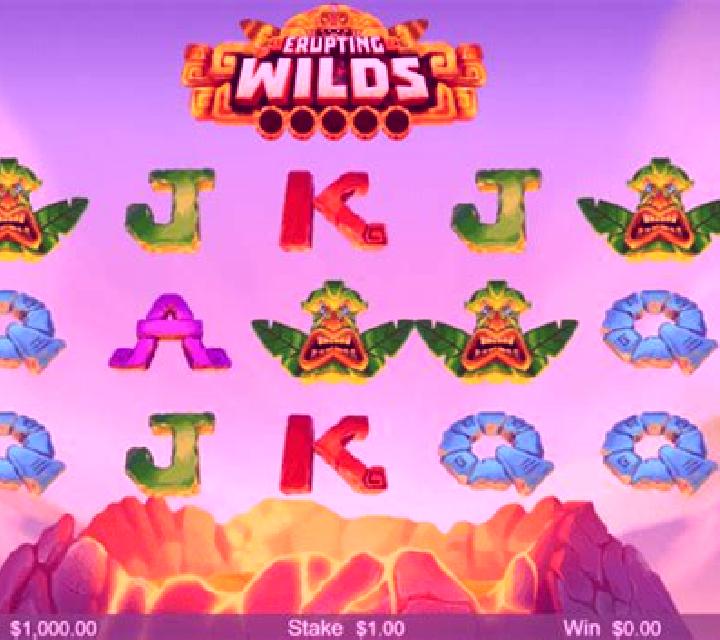 Erupting Wilds slot game