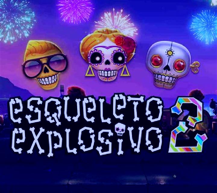 Esqueleto Explosivo Feliz Navidead slot game