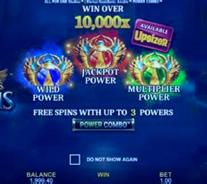 Eternal Guardians Anubis Power Combo slot