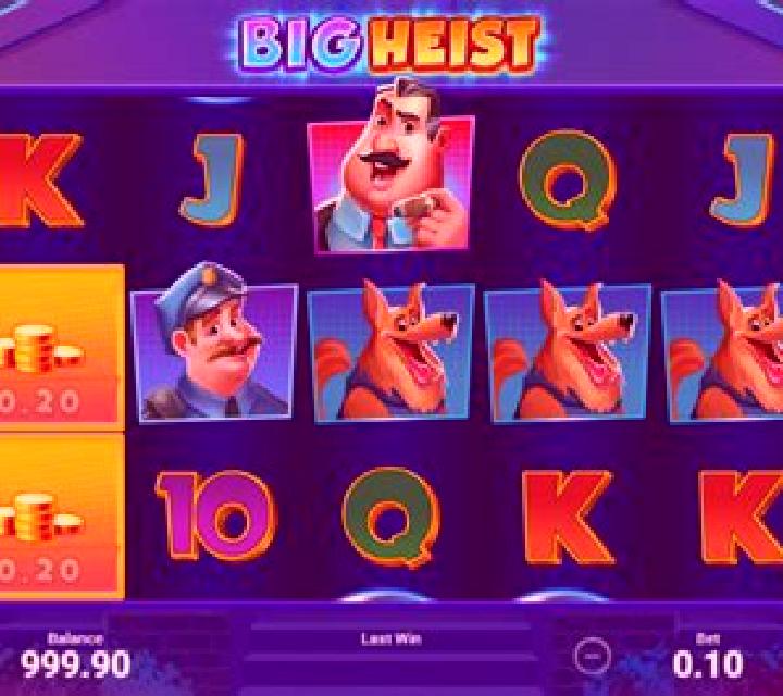 Eugenes Big Bank Heist slot game