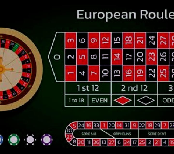 European Roulette Announced Bets slot machine