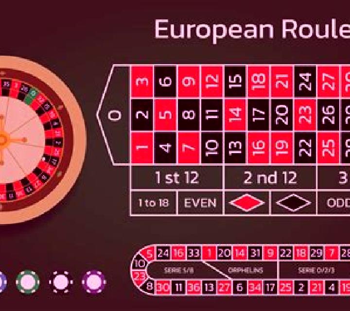 European Roulette Darkmode slot game