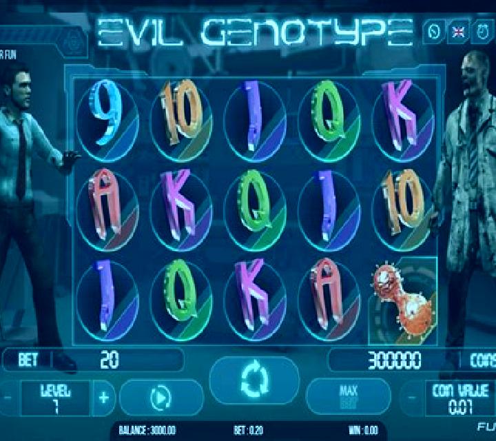 Evil Genotype slot game