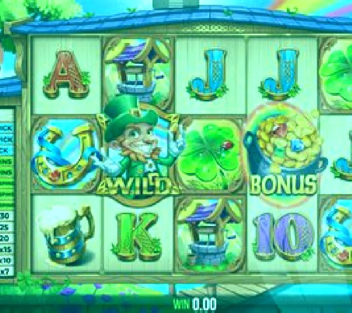 Expanding Wild Leprechaun slot game
