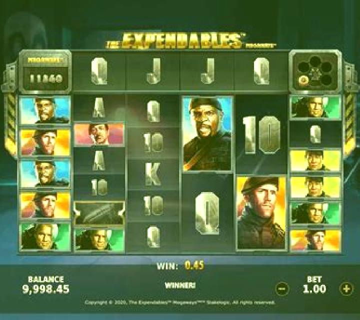 Expendables Megaways slot machine