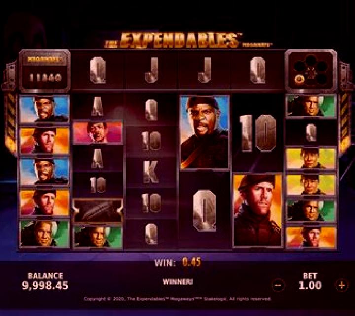 Expendables Megaways slot