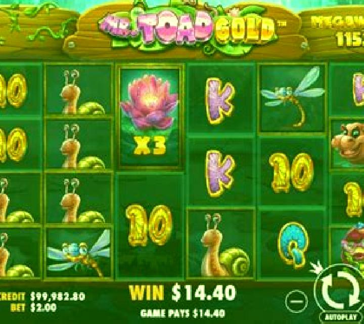 Explode the Toad Megaways slot machine