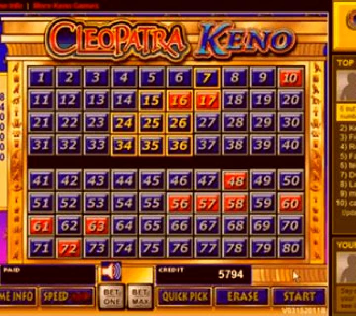Extra Keno slot machine