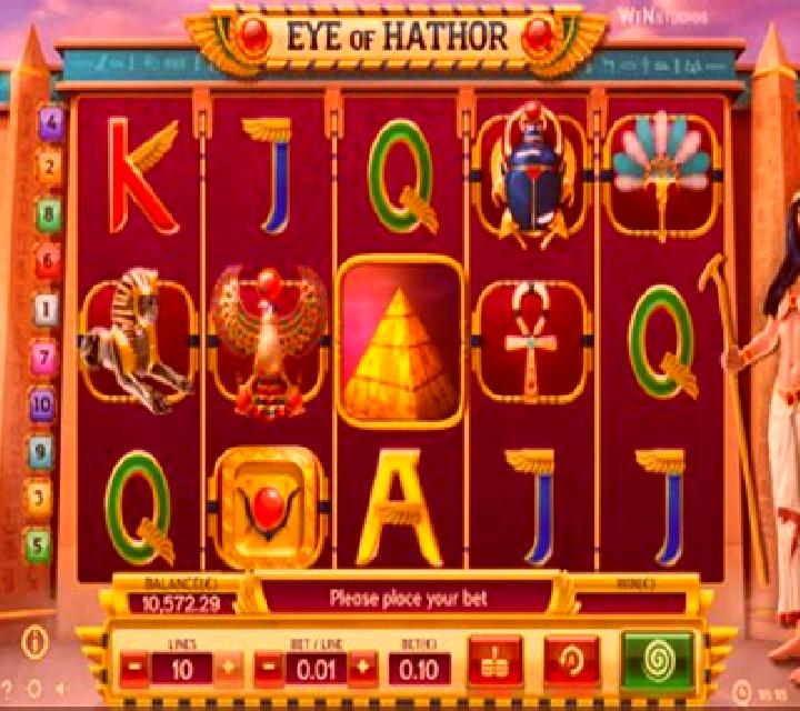 Eye of Hathor slot machine
