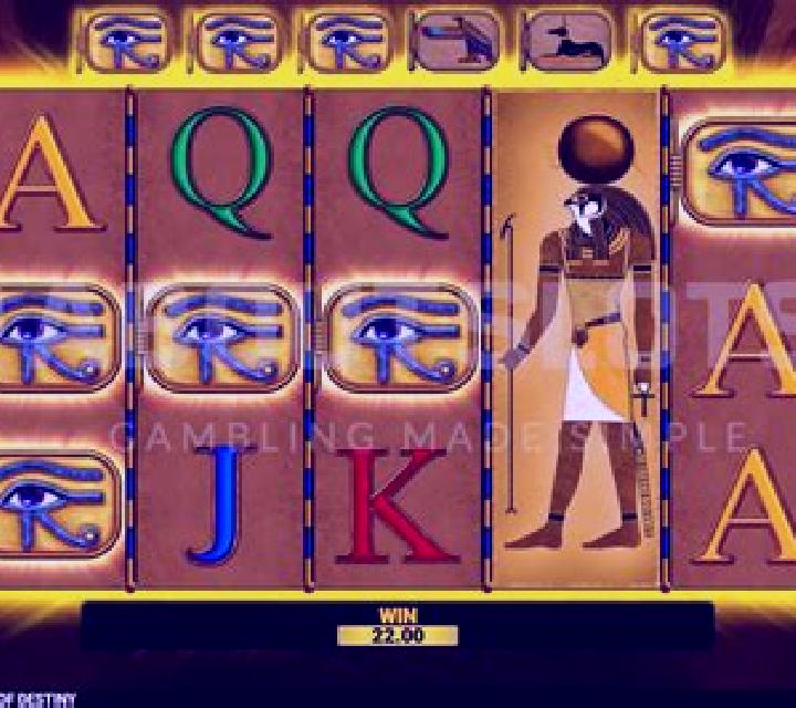 Eye of Horus Tablets of Destiny slot machine