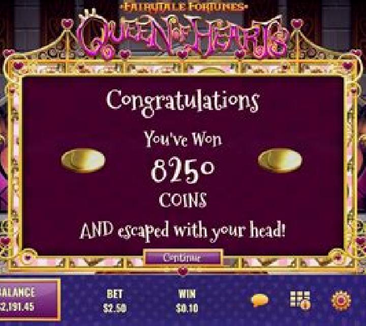 Fairytale Fortunes Queen of Hearts slot