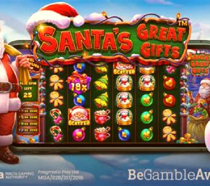 Falling X-mas Gifts slot game