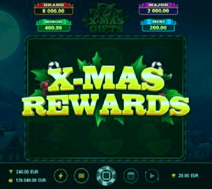 Falling X-mas Gifts slot