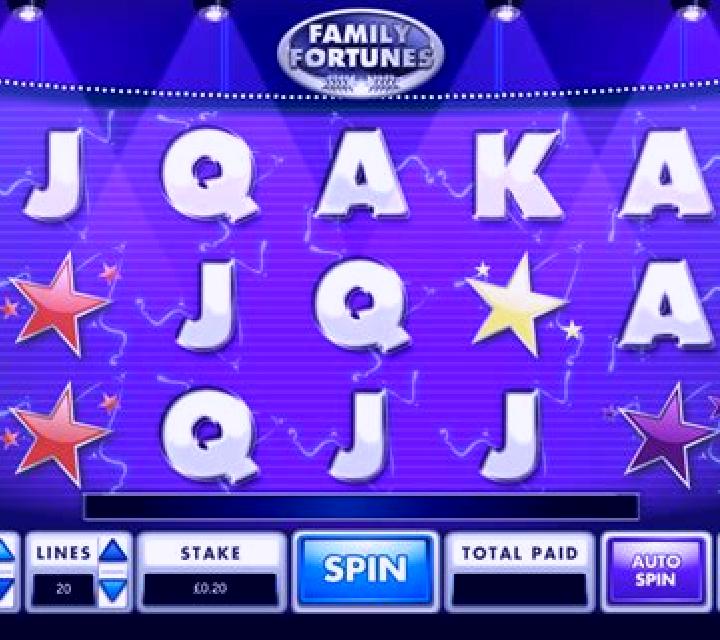 Family Fortunes slot machine