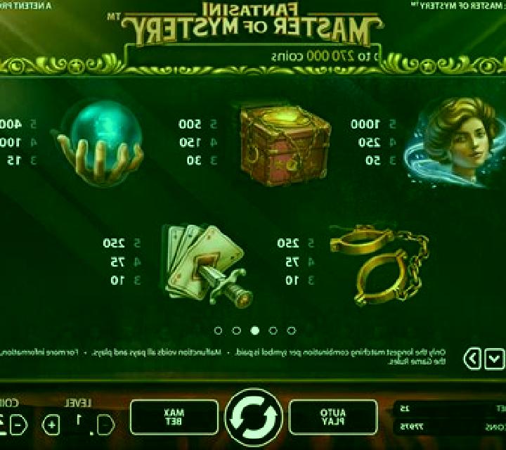 Fantasini: Master of Mystery online slot