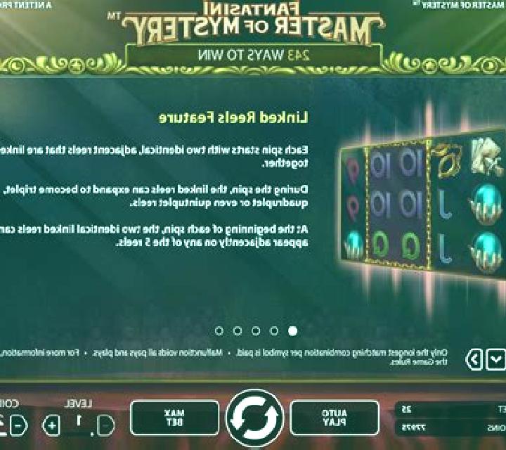 Fantasini: Master of Mystery slot game